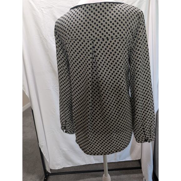 Ann Taylor Shirt Women's Top Blouse Size Small Petite PS Polka Dot NWT NEW Work - Picture 5 of 14
